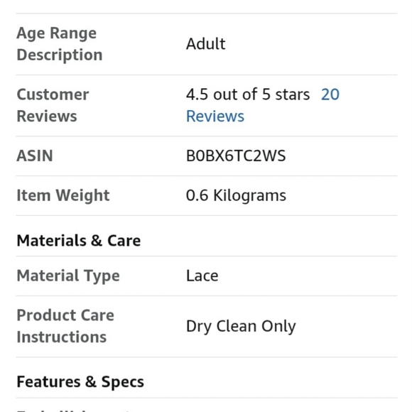 NWT White Lace Tea Length Bridak Shower Or Wedding Dress - Picture 8 of 10